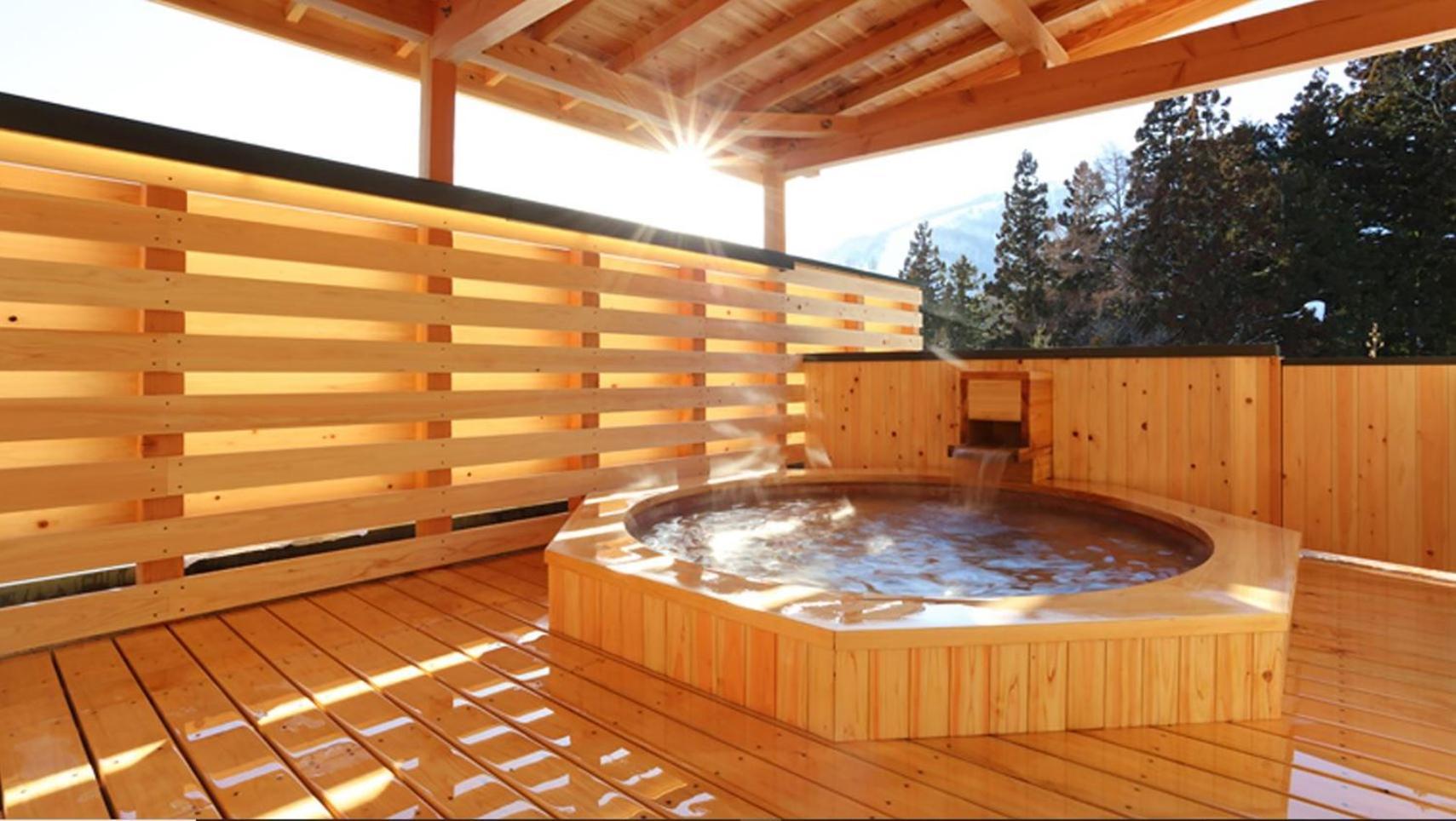 Bergtour Marukita Hotel Hakuba Bagian luar foto